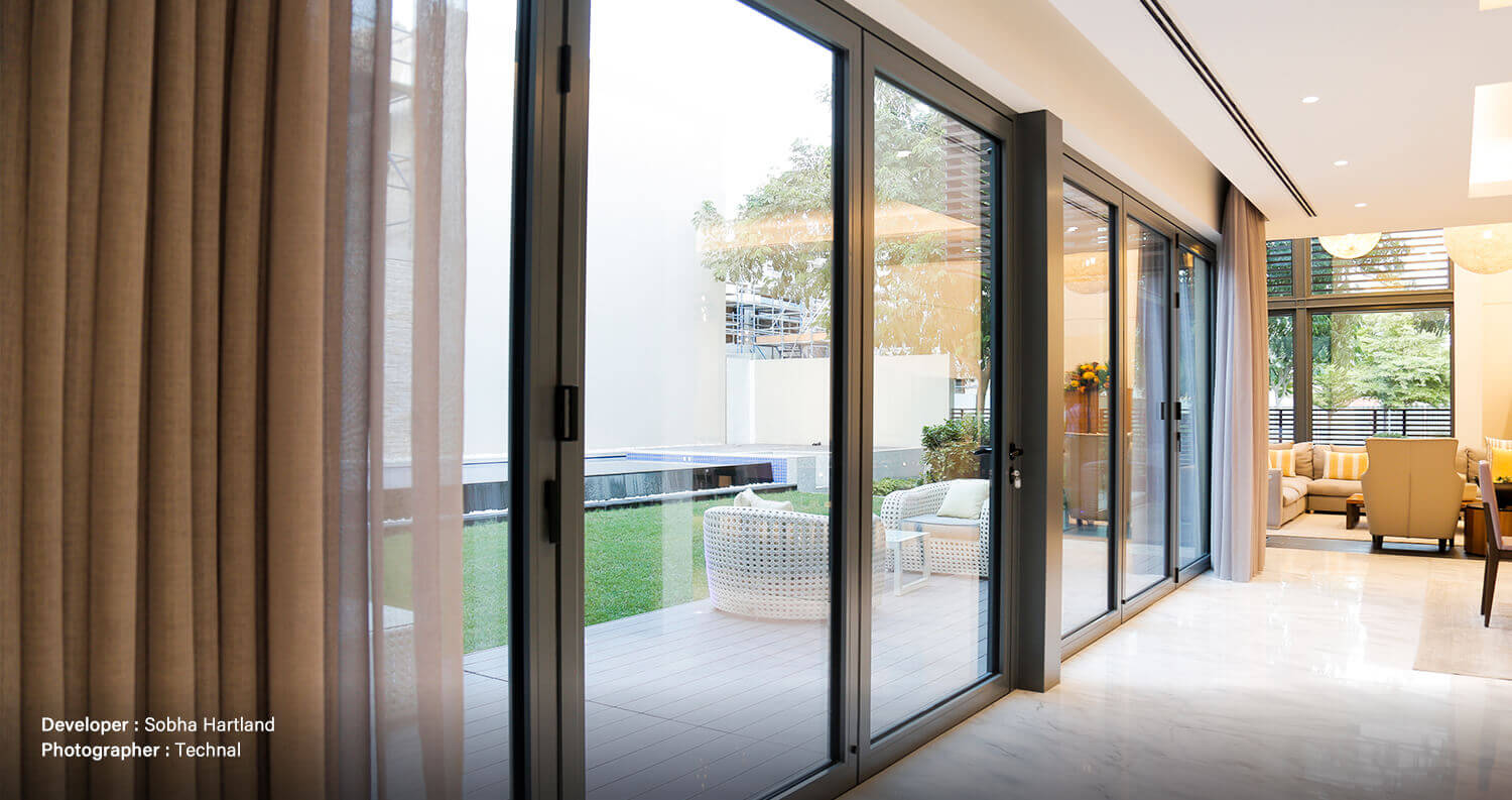 ambial folding doors at client location